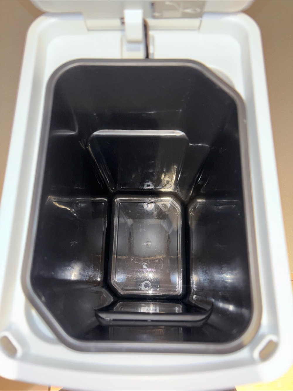 Kohler White Step Trash Can with Pedal - Home Bath - Picture 6 of 16